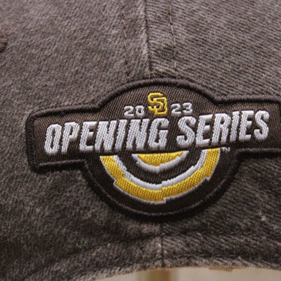 San Diego Padres Hat Cap Gray Mens Adjustable Embroidered 2023 Opening Series - Picture 6 of 8